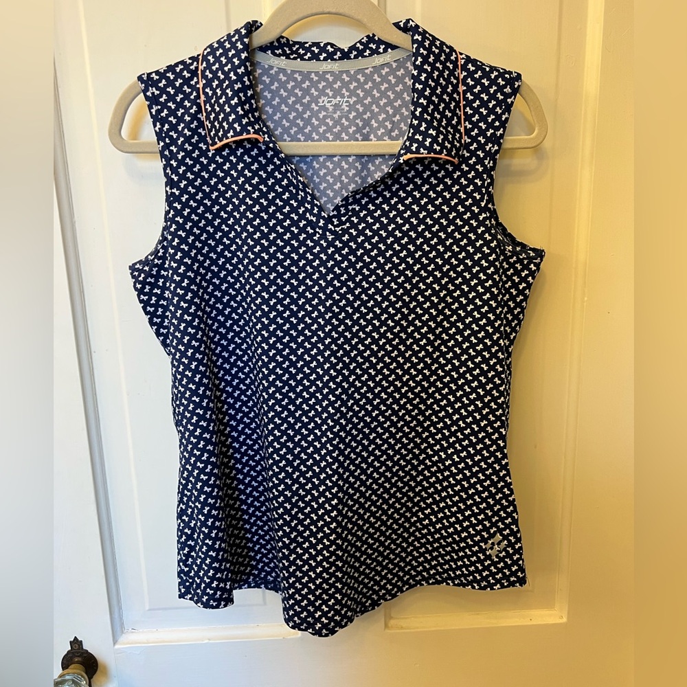 Jofit sleeveless golf or tennis polo